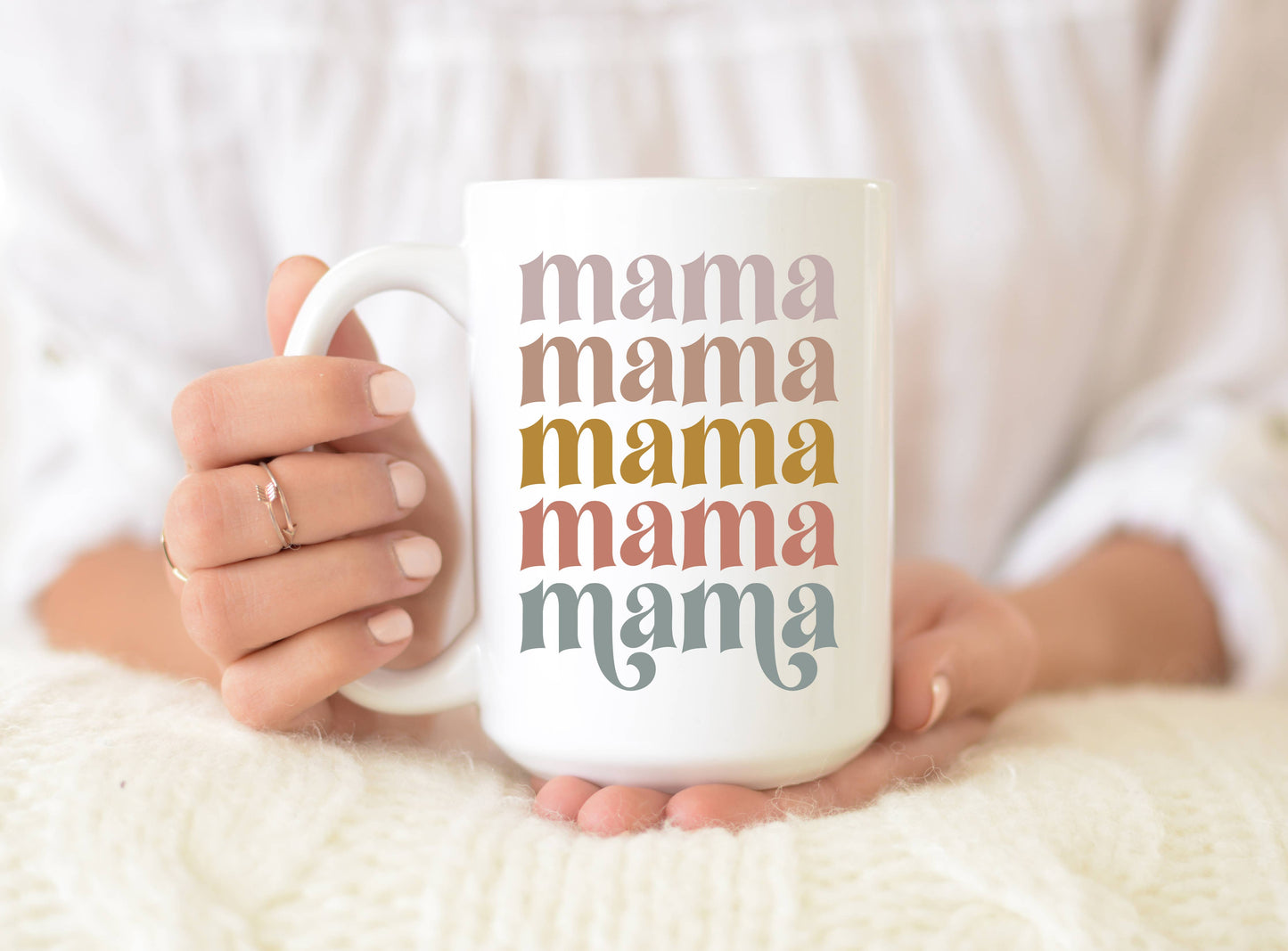 MAMA MAMA MAMA Large Coffee Mug