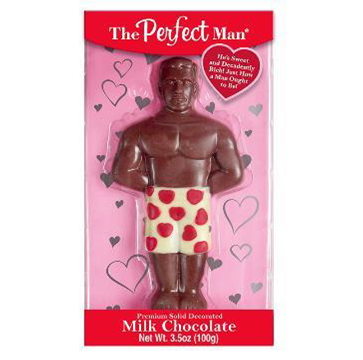Perfect Man Decorated Chocolate, 3.5oz