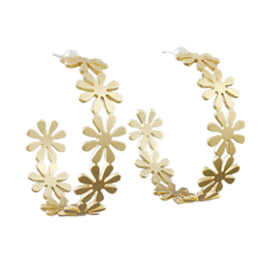 Flower Power Earrings - Shoppe3130