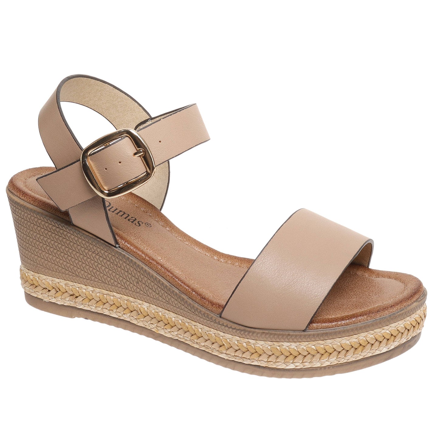 Edith Wedges in Nude