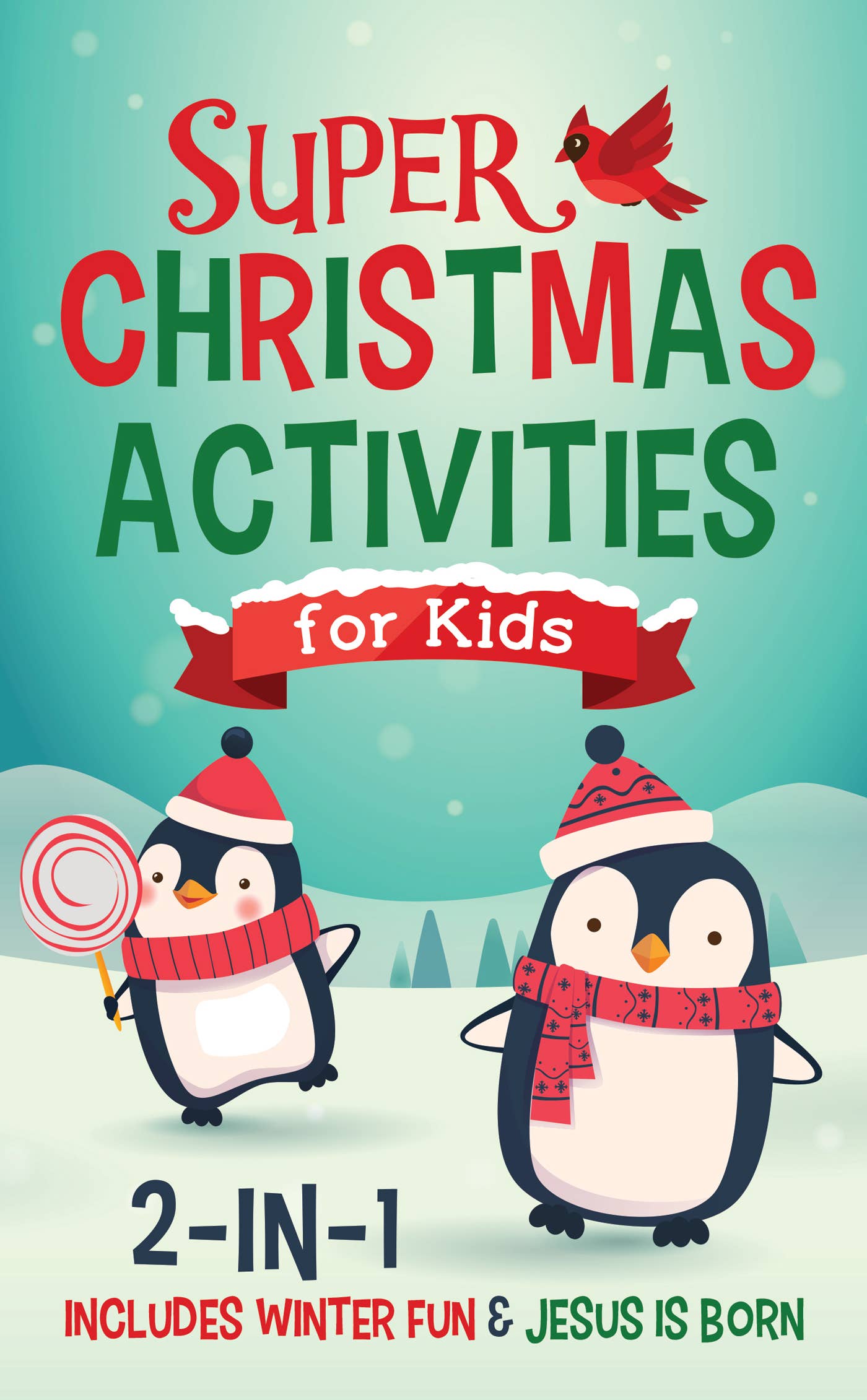 Barbour Publishing, Inc. - Super Christmas Activities for Kids 2-in-1