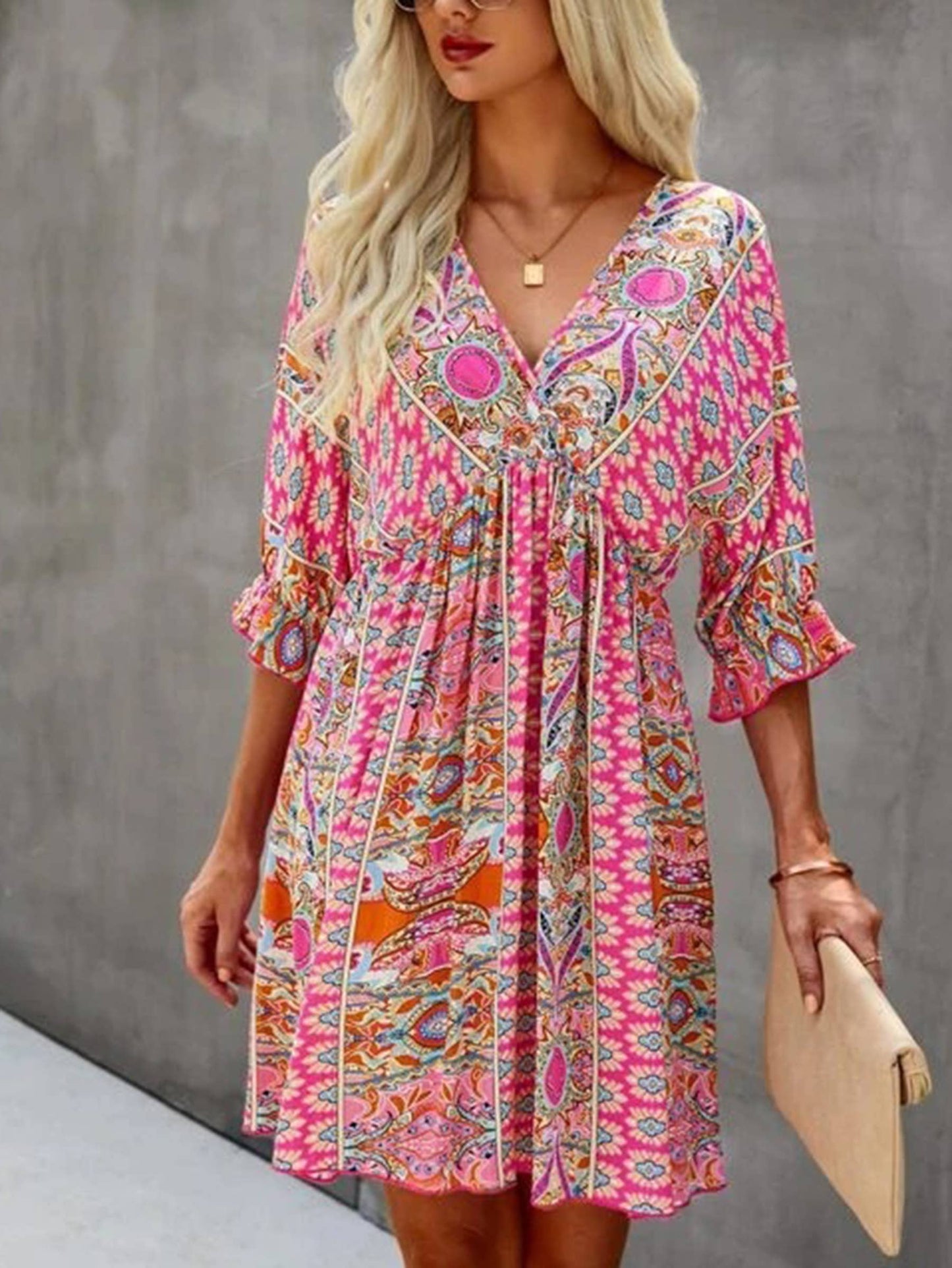 Britt Printed Sunny Days Dress