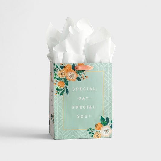 "Special Day-Special You" - Medium Gift Bag with Tissue