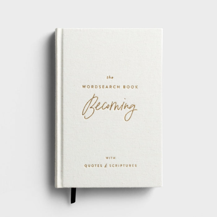 The Wordsearch Book: Becoming with Quotes & Scriptures