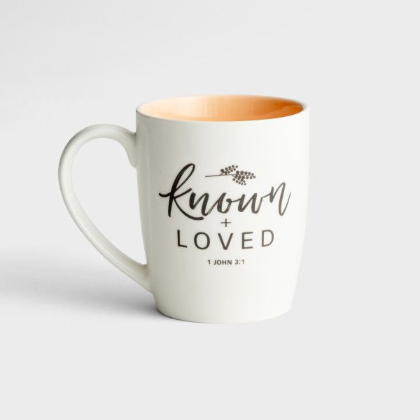 "Known & Loved" Mug With Tassle