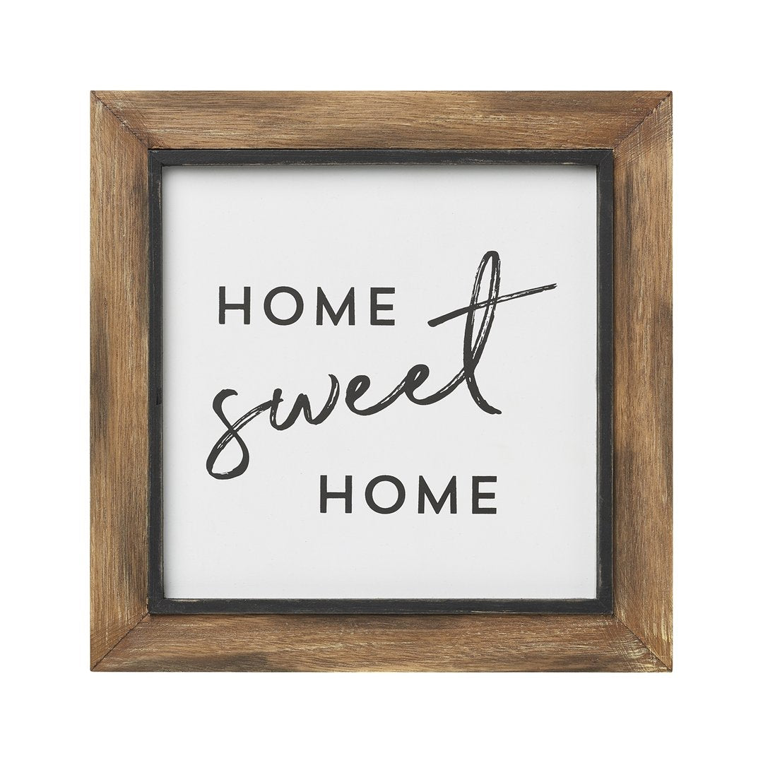 Home Sweet Home Layered Framed Sign